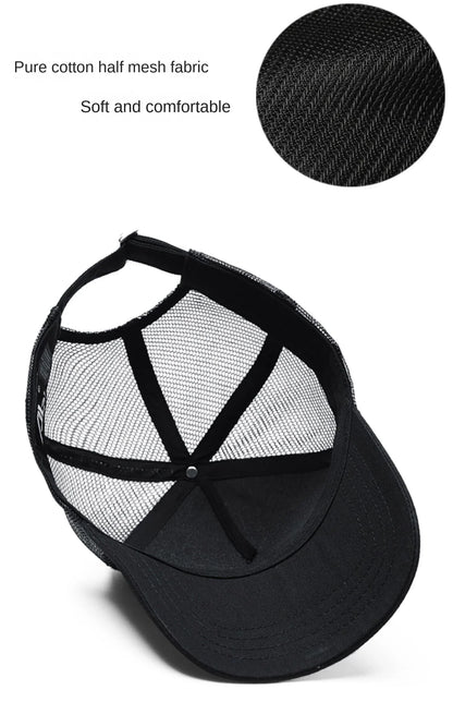 Big Head Plus Size Men's Hat Baseball Cap for Male Summer Sports Hat Hip Hop