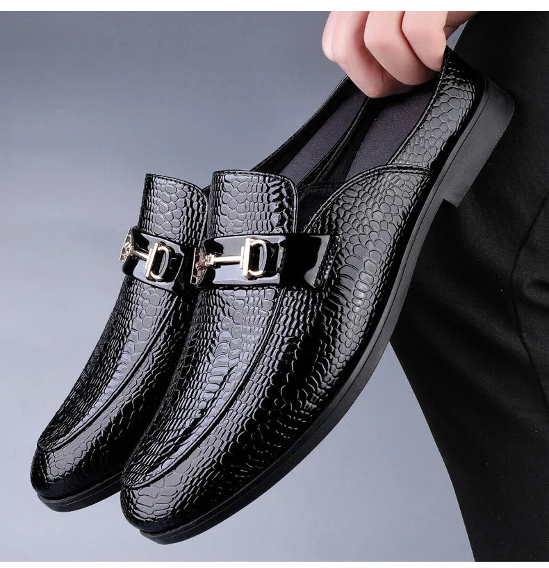 Men's shoes four seasonal new fashion outdoor leather shoes comfortable soft soles non slip lightweight plus size casual shoes
