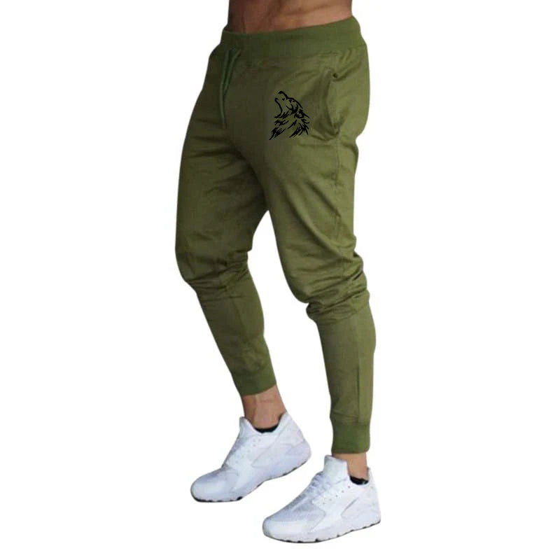 2026 New Casual Pants Men's Jogger Sweatpants Large Size Elastic Waist Sports Trousers Loose Fitness Clothes Spring Thin Section