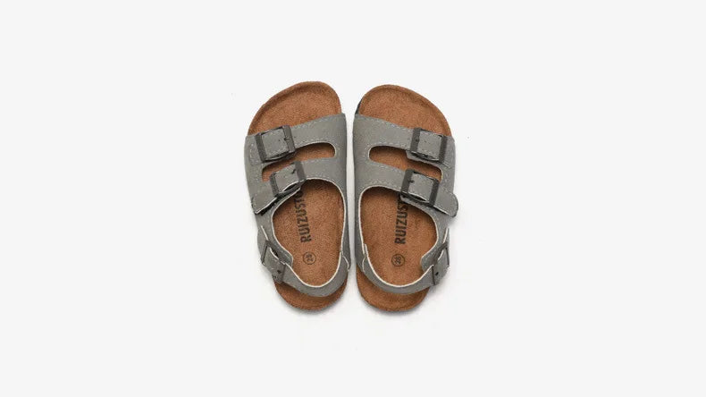 Children's Boys and Girls Cork Sandals/Kids Flip Flops/Children Shoes3338
