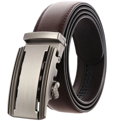Personalized Mens White Leather Belt Business Custom Engraved Name Logo Men's Automatic Buckle Accessories Waistband Gifts