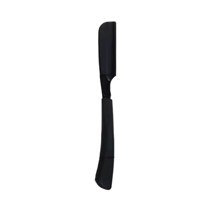 1/2piece - manual straight shaving knife holder beard shaving professional hair cutting trimming tool Special for real hair wigs