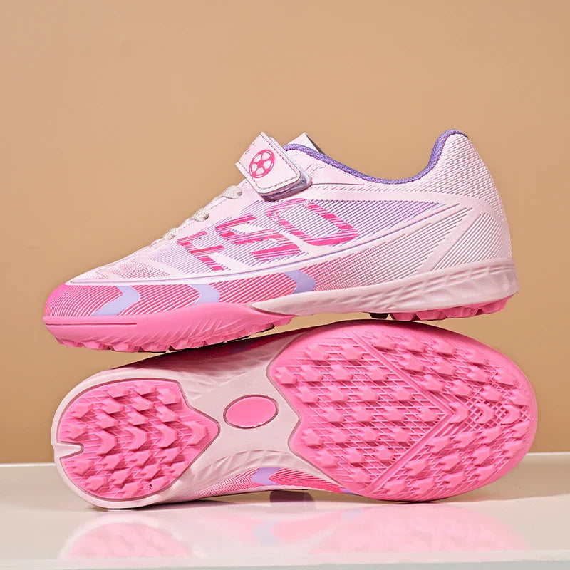 New Kid Match Boys Football Boots Sneakers Professional Non-Slip Sports Shoes Match Soccer Shoes Outdoor Comfortable Unisex