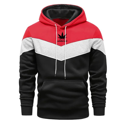Hot Sales Mens Tracksuit Printed Casual Tricolor Sweatshirts High Quality Sports Jogging Man Clothing Single Piece Hoodie Pants