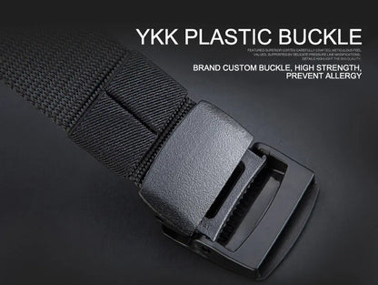 Large size 150CM Military Automatic Buckle Nylon Belt Outdoor Hunting Multifunctional Tactical Canvas Belt High Quality Men Belt