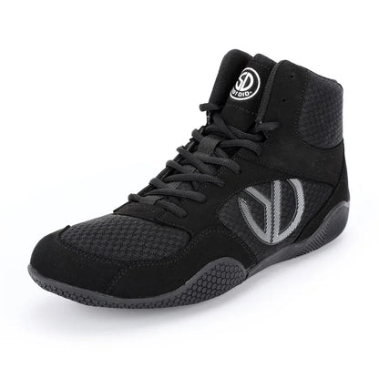 Professional Wrestling Boots Men's Lightweight Fighting Boxing Shoes High Quality Mesh Breathable Boxing Sneakers Big Size 40-50