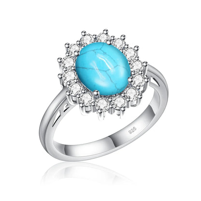 Princess Diana Gold Emerald Ring Women Oval Stone 8*10mm Trending Victoria Jewelry luxury Engagement Gift High Quality