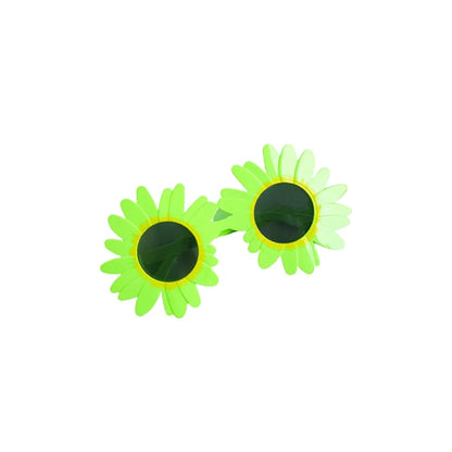 Sunglasses Little Daisy Shape Sun Glasses Funny Party Decorative Eyeglasses Plastic Gathering Picnic Photography Props