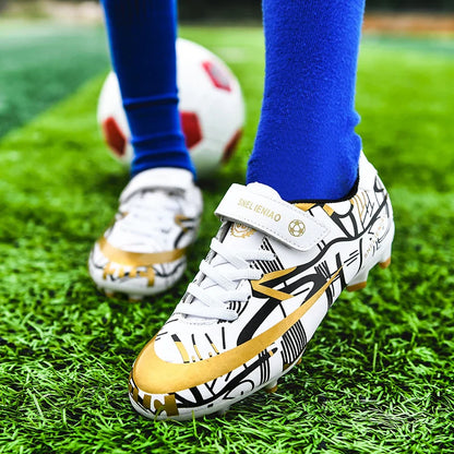 Hot TF/AG Kids Football Shoes Original Child Soccer Shoes Indoor Training Football Field Boots Children‘s Soccer Cleats Sneaker