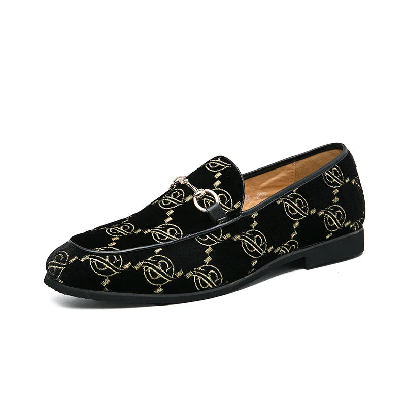 Hot Blue Men's Luxury Loafers Plus Size 47 Suede Leather Shoes For Men Designer Moccasins Slip-On Casual Dress Shoes Men Flats