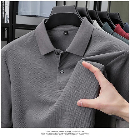 20 Colors Men's 100% Cotton Polo Shirt - Summer Casual Breathable Tee,Ideal for Golf and Sports,Business Casual,Silk-Like Finish