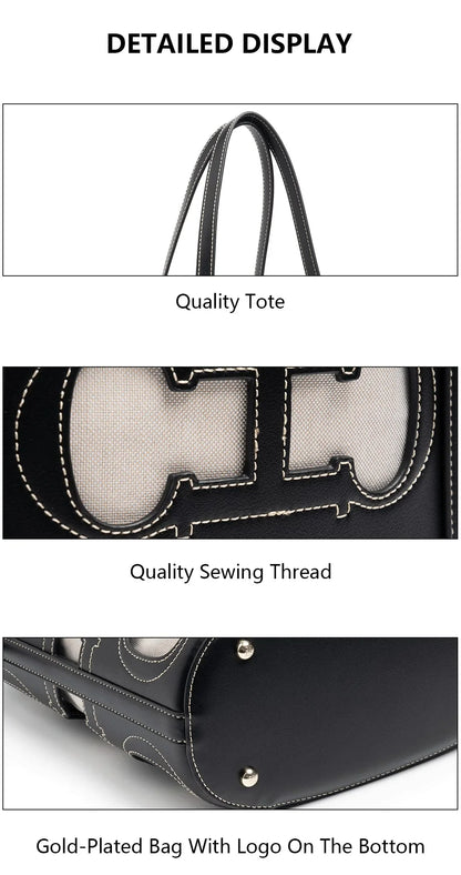 High-end Brand Women's Handbag Fashion Hollow 2025 New Large Capacity Simple Shoulder Bag