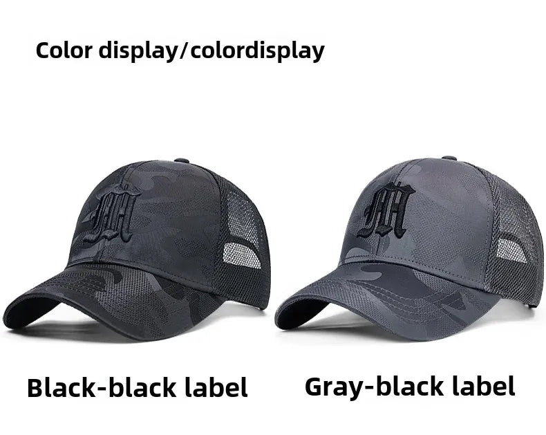 Big Head Man Large Size Mesh Baseball Hats Male Outdoors Plus Size Sport Caps Dad Oversize Trucker Cap 60cm 62cm
