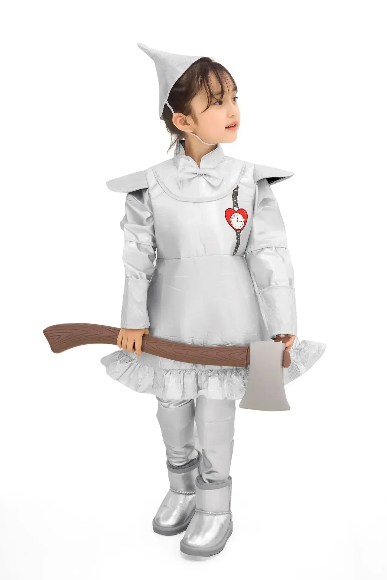 Halloween Cosplay Tin Man Costume Parent-children Clothing Adult Male Iron Man Costume Wizard of Oz Performance Stage Costumes