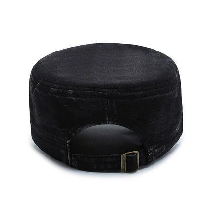 Men Women Army Hat Washed Cotton Military Hats Cadet Style Combat Caps