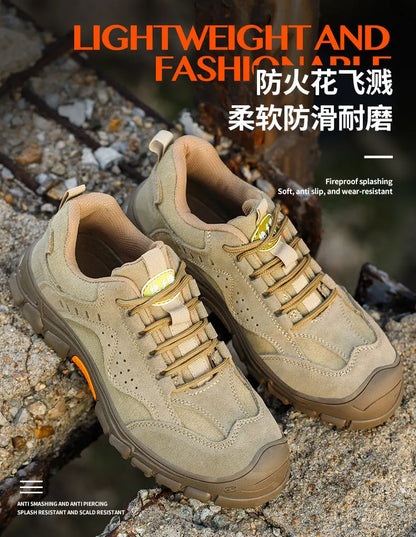 Anti-smashing Anti-piercing Light Work Just Baotou Men's Protective Electric Welding Labor Insurance Shoes