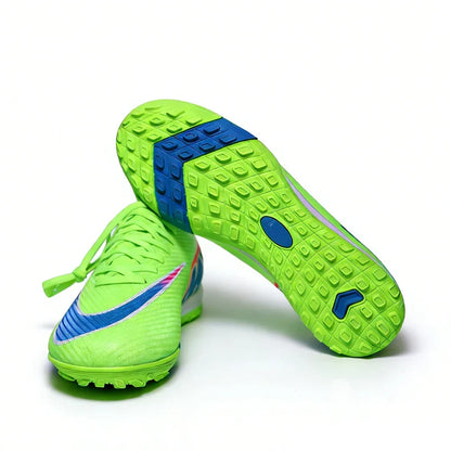 Professional Mens Soccer Shoes Flexible Turf Soccer Cleats for Boys Sneakers TF/FG Training Football Boots Chuteira Campo 35-45