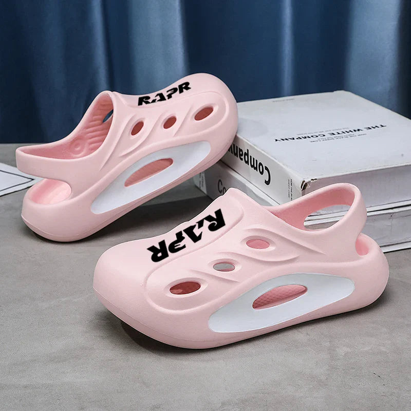 Summer New Children's Shoes Beach Anti-slip Breathable Boy Sandals Fashion Soft Home Children's Sports Shoes 6-12 Years