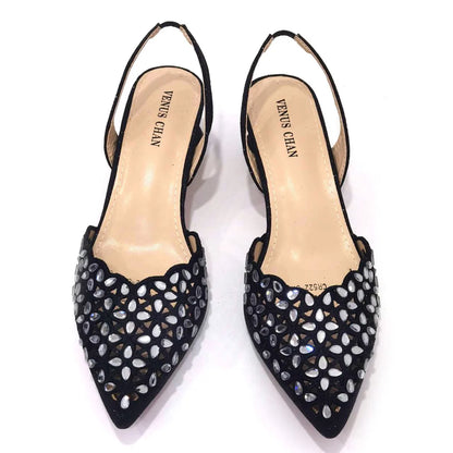 Royal Blue Shoe And Bag With Elegant High Heels Shoes Italian Popular Design African Ladies Shoes Bag Set