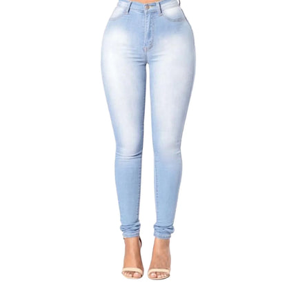 High Waist Women's Skinny Fit Denim Jeans