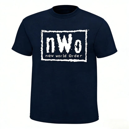 New nWo The Third Man 100%cotton men's shirt oversized Retro Print graphics shirts summer Women's Y2k O-neck Streetwear Tshirt
