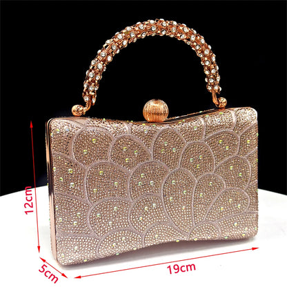 Italian shoes and handbags accessory set with rhinestone metal embellishments Wedding shoes Bridal shoes Designer