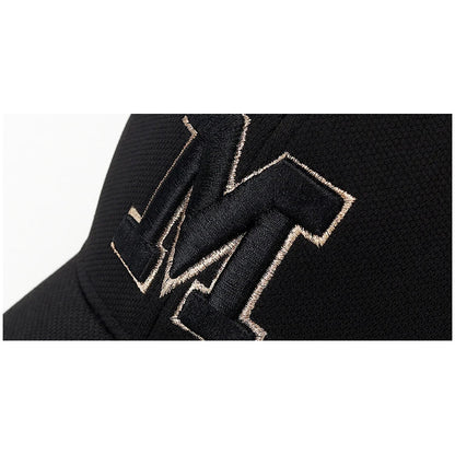 Fashion Men Women M Letter Three-Dimensional Embroidery Baseball Cap New Unisex Outdoor Casual Sport Duck Tongue Cap Sun Hat