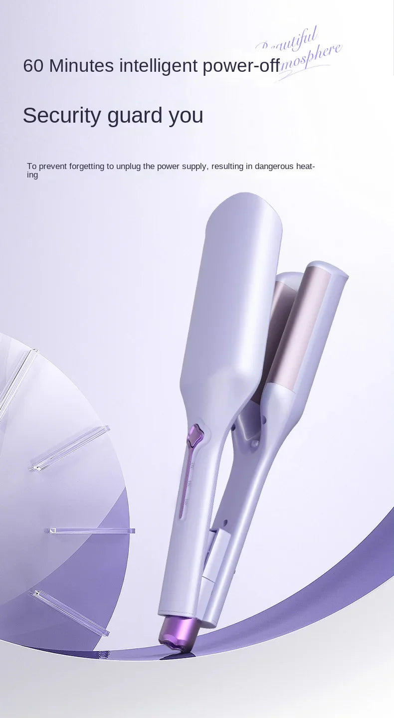 36mm  Deep U-Shaped Curling Iron - Professional Hair  Technology, Easy-to-Use Hair Crimper for Women, Perfect Mothers Day Gift,