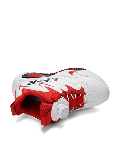 Children's basketball shoes, teenagers' ankle shoes in autumn and winter, boys' casual shoes and outdoor running shoes