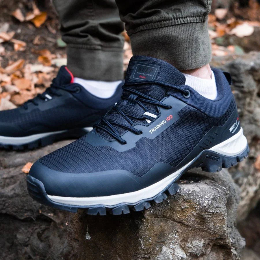 Men Non-Slip Sneakers Wear-Resistant Hiking Shoes Men Anti Splash Water Outdoor Sneakers Male Comfort Walking Shoes