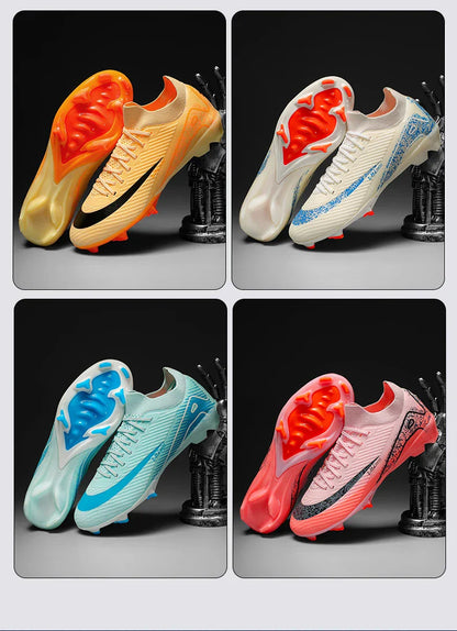 New Men's Football Boots Training FG Top Quality Non-Slip Soccer Shoes Cleats Sneakers Wholesale Drop Shipping Unisex Adult