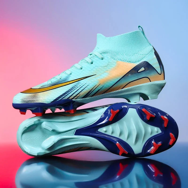 New Men Football Boots Ultralight Training Soccer Shoes Breathable Unisex Professional Wholesale Indoor Futsal Drop Shipping