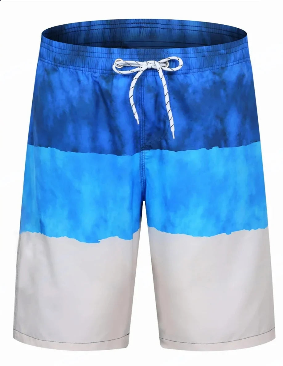 Swim Trunks Quick Dry Board Shorts Bathing Suit Breathable Drawstring With Pockets for Surfing Beach Summer Men's Swim Shorts5XL