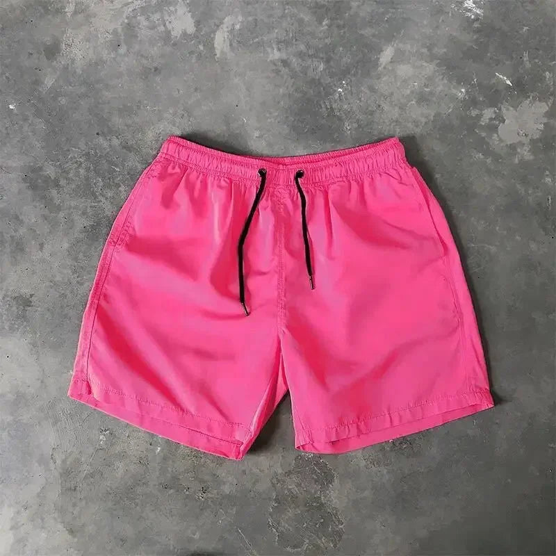 2026 Summer Men's Swimwear Swim Shorts Trunks Beach Board Shorts Swimming Pants Mens Running Sports Surffing Shorts Male M-5XL