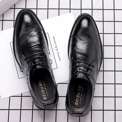 Dress Shoes  Men Shoes Men's Genuine Leather Business Formal Oxfords Footwear Man High Quality Leather Loafers Zapatos Hombre