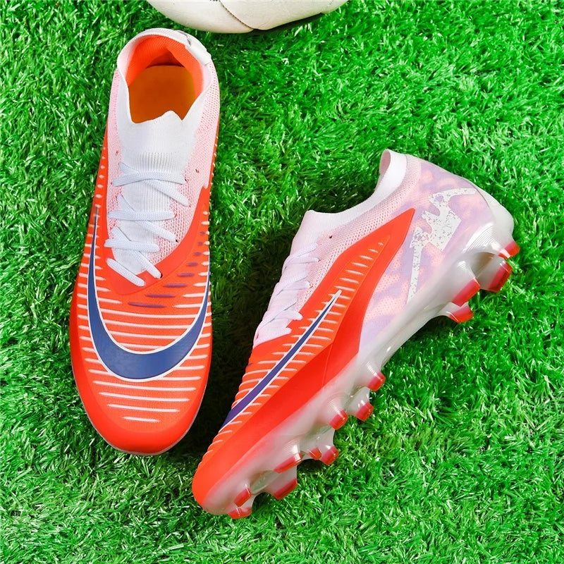 New Men Football Boots Training Breathable Soccer Shoes Wholesale Unisex Professional Ultralight Indoor Futsal Drop Shipping