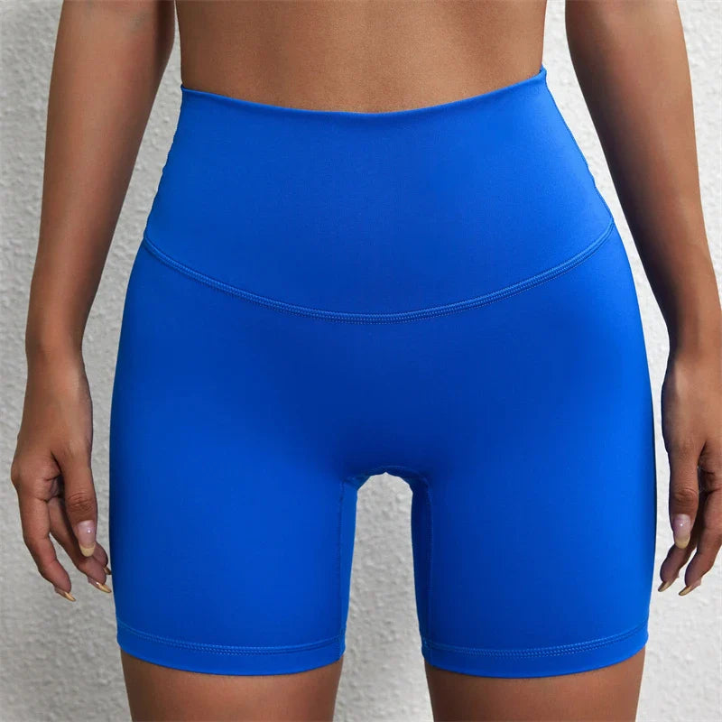 Yoga Clothes Set 2 Piece Gym Sports Shorts Set Women Sexy Back Bra Top High Waist Shorts Fitness Suit Running Workout Tracksuit