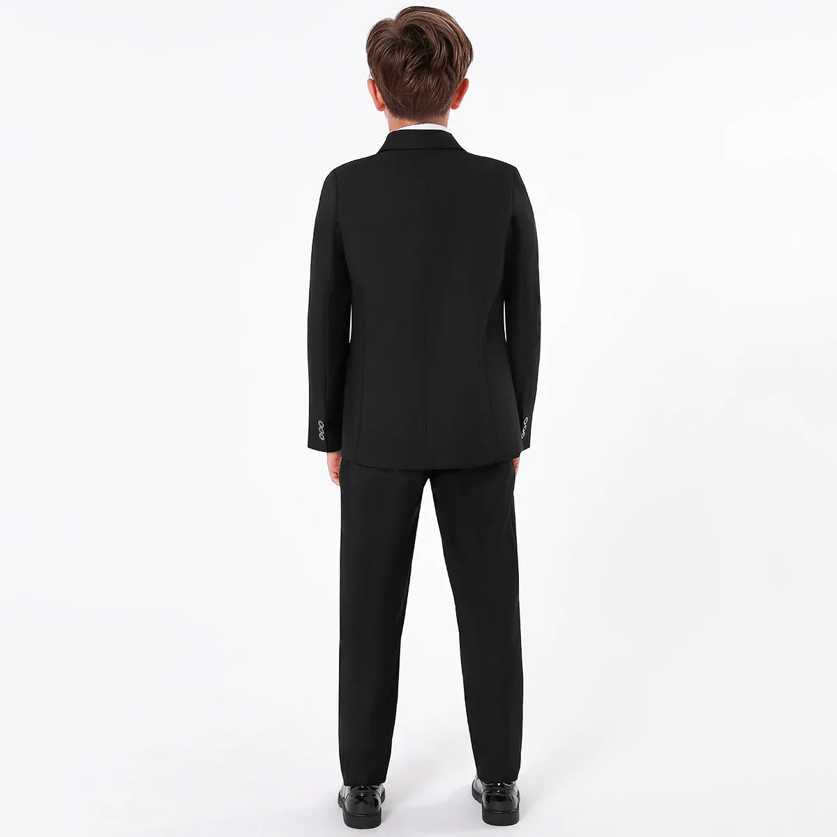 Kids Tuxedo for Boys Suit Teenager Wedding Easter Church Formal Outfit Birthday Party Gift Performance School Graduation Set