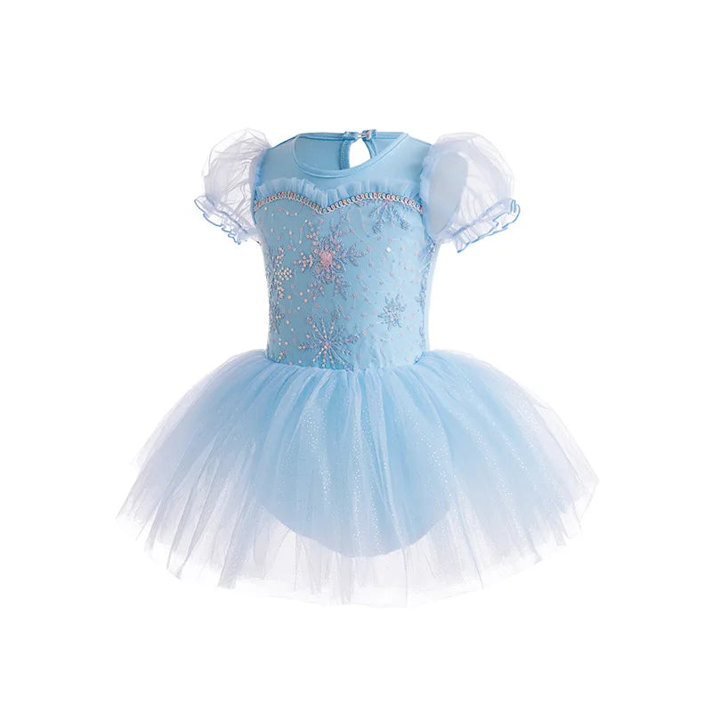 Girl Ballet Dancing Dress Party Fancy Sequined TUTU Dress Princess Girl Clothes Baby Girl Stage Shows Party Costumes