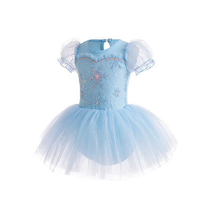 Girl Ballet Dancing Dress Party Fancy Sequined TUTU Dress Princess Girl Clothes Baby Girl Stage Shows Party Costumes