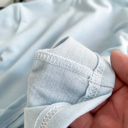 New Summer Fashion Baby Clothes Set Children Boys Solid Color Polo T-Shirt Shorts 2Pcs/Sets Kids Clothing Infant Outfits 1-5year