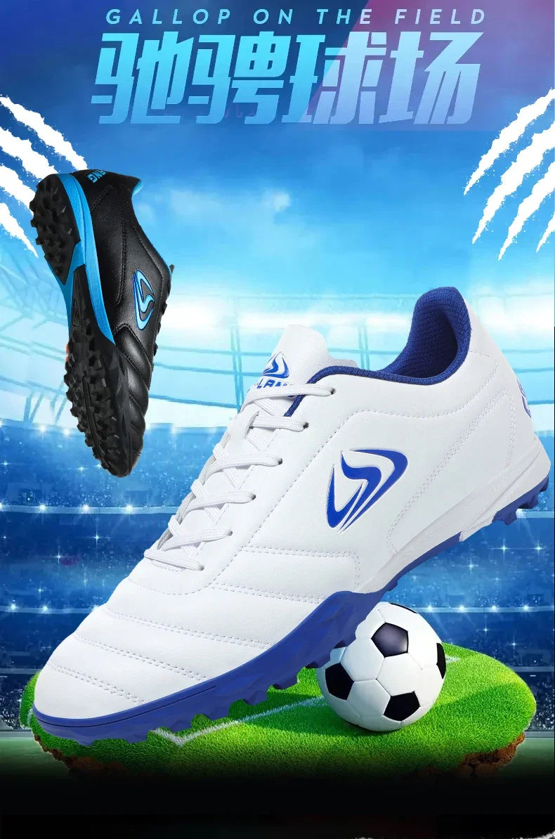 Men Soccer Shoes Youth Football Boots Breathable Comfortable Athletic Training Soccer Cleats Orignal Football Shoes for Kids