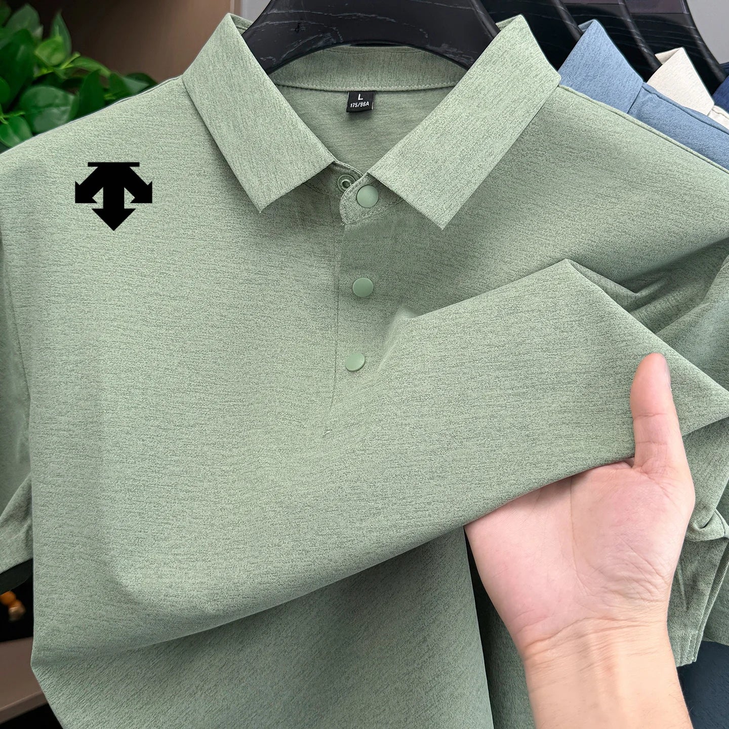 Designer's summer new men short sleeve business casual comfortable sports polo shirt exquisite brand best-selling embroidery top