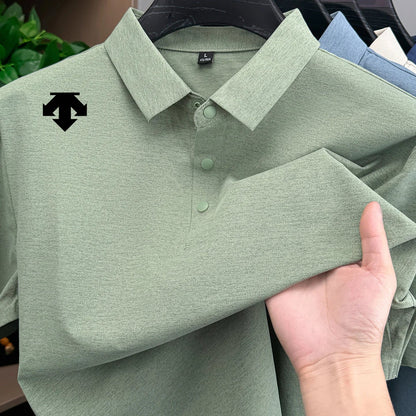 Designer's summer new men short sleeve business casual comfortable sports polo shirt exquisite brand best-selling embroidery top