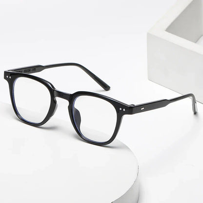 2024 New Fashion Y2K Style Glasses Frame Retro Square Glasses for Women Lady Decorative Eyeglasses Korean Powder Blusher Eyewear