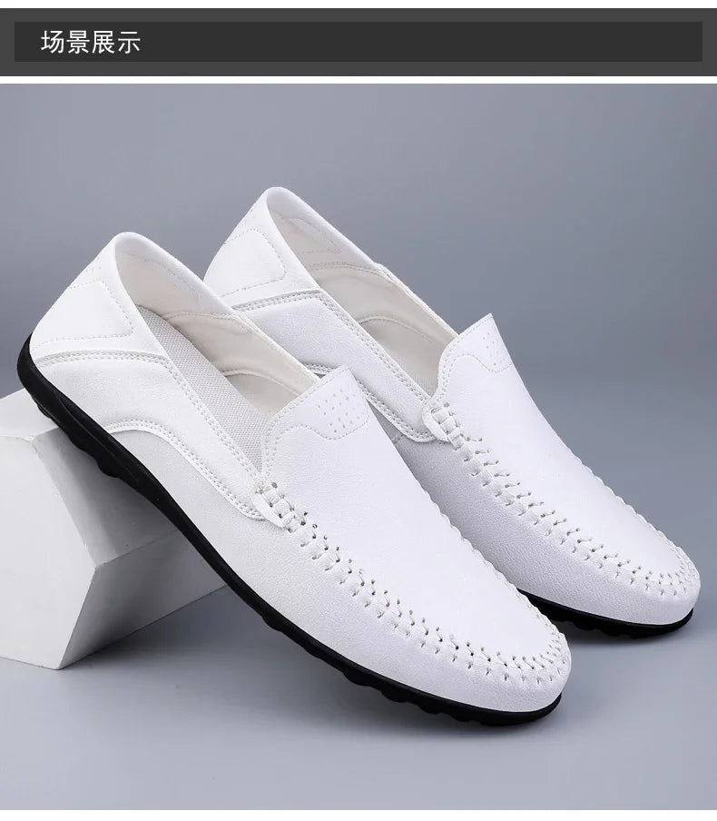 2025 shoes men's lazy one-pedal spot solid color men's shoes summer men shoes British cross-border large-size casual