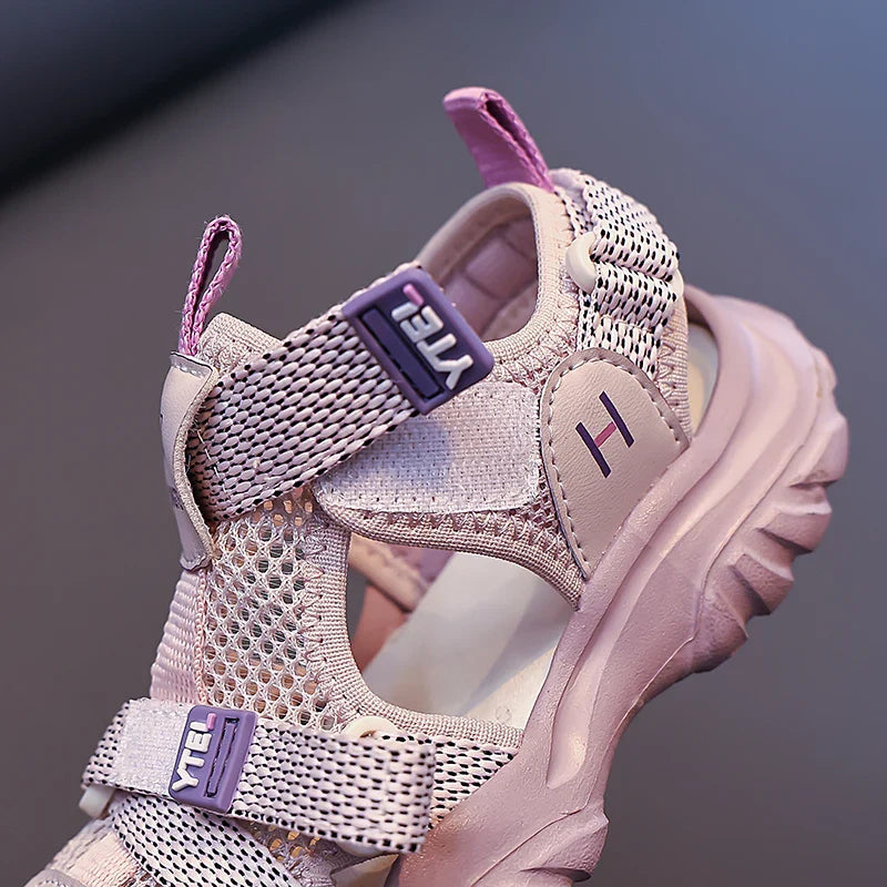 Luxury Kids Shoes Girls Sandals Breathable Non-slip Water Beach Outdoor Shoes Sneaker Children Sports Sandals for Boy