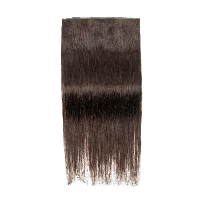 Invisible Hole Flat Pu Tape Human Hair Twin Tabs 25cm Long Tape PU Weft Real Human Hair No Glue Microlink Application 40-50g