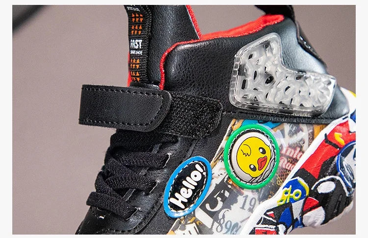 Spring Fall Kids Shoes Boys Girls Child Sneakers High Quality Casual Sports Tennis Flats Winter Outdoor Running