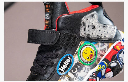 Spring Fall Kids Shoes Boys Girls Child Sneakers High Quality Casual Sports Tennis Flats Winter Outdoor Running